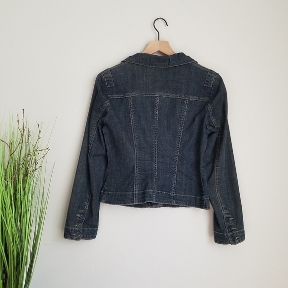 CAbi Jeans Lucy Dark Denim Jacket - Picture 4 of 5